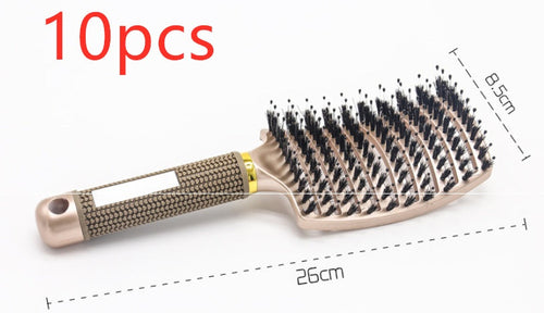 Hairbrush Anti Klit Brushy Haarborstel Women Detangler Hair Brush Bris