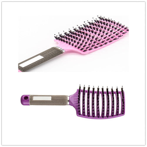 Hairbrush Anti Klit Brushy Haarborstel Women Detangler Hair Brush Bris