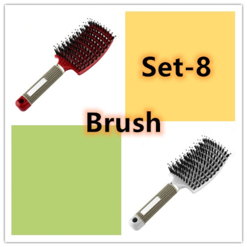 Hairbrush Anti Klit Brushy Haarborstel Women Detangler Hair Brush Bris