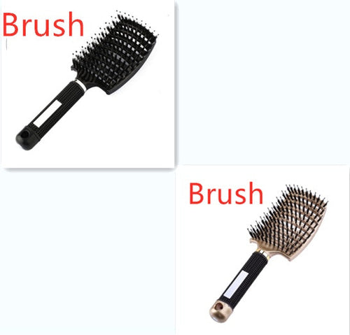 Hairbrush Anti Klit Brushy Haarborstel Women Detangler Hair Brush Bris