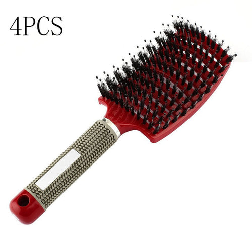 Hairbrush Anti Klit Brushy Haarborstel Women Detangler Hair Brush Bris