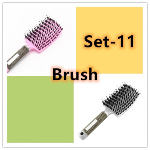 Hairbrush Anti Klit Brushy Haarborstel Women Detangler Hair Brush Bris