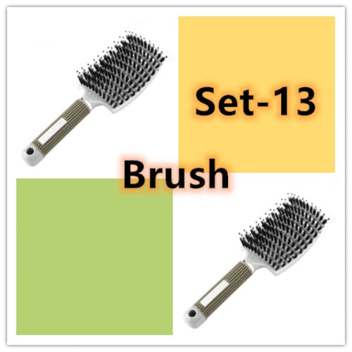 Hairbrush Anti Klit Brushy Haarborstel Women Detangler Hair Brush Bris