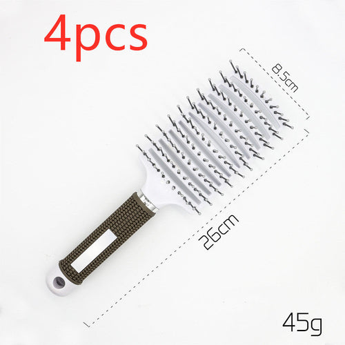 Hairbrush Anti Klit Brushy Haarborstel Women Detangler Hair Brush Bris