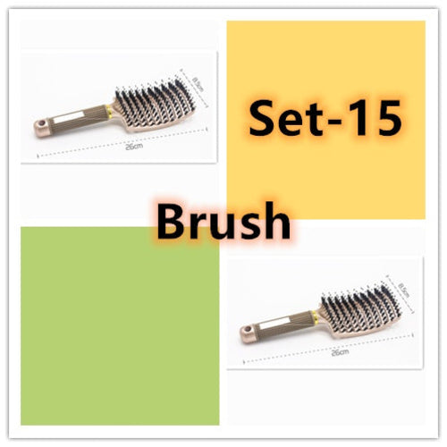 Hairbrush Anti Klit Brushy Haarborstel Women Detangler Hair Brush Bris