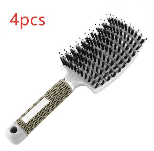 Hairbrush Anti Klit Brushy Haarborstel Women Detangler Hair Brush Bris