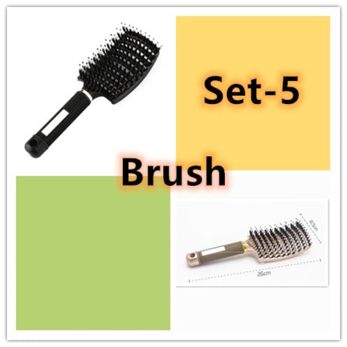 Hairbrush Anti Klit Brushy Haarborstel Women Detangler Hair Brush Bris