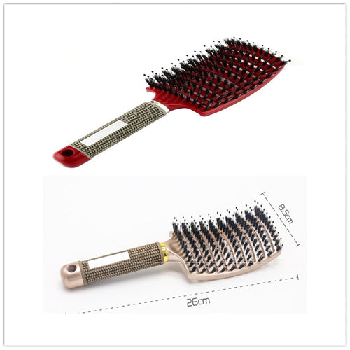 Hairbrush Anti Klit Brushy Haarborstel Women Detangler Hair Brush Bris