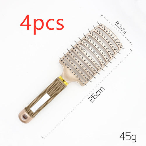 Hairbrush Anti Klit Brushy Haarborstel Women Detangler Hair Brush Bris