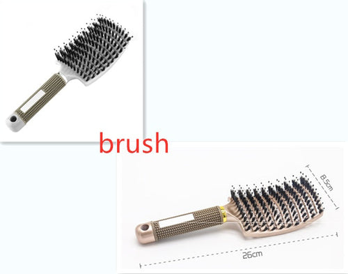 Hairbrush Anti Klit Brushy Haarborstel Women Detangler Hair Brush Bris