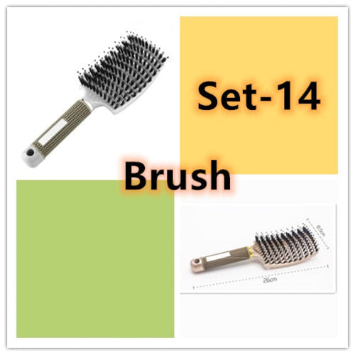 Hairbrush Anti Klit Brushy Haarborstel Women Detangler Hair Brush Bris