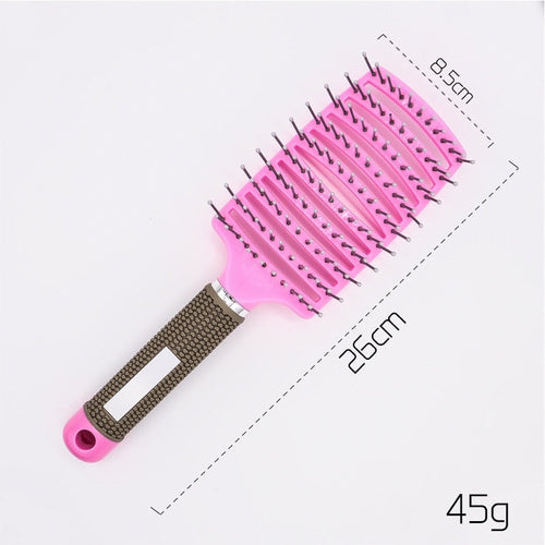 Hairbrush Anti Klit Brushy Haarborstel Women Detangler Hair Brush Bris