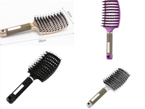 Hairbrush Anti Klit Brushy Haarborstel Women Detangler Hair Brush Bris
