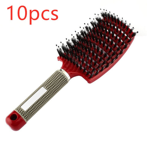 Hairbrush Anti Klit Brushy Haarborstel Women Detangler Hair Brush Bris