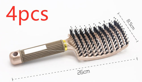 Hairbrush Anti Klit Brushy Haarborstel Women Detangler Hair Brush Bris