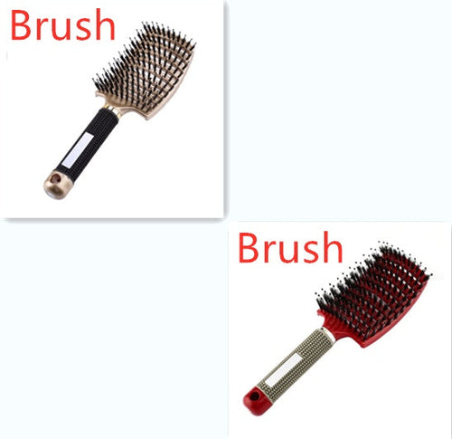 Hairbrush Anti Klit Brushy Haarborstel Women Detangler Hair Brush Bris