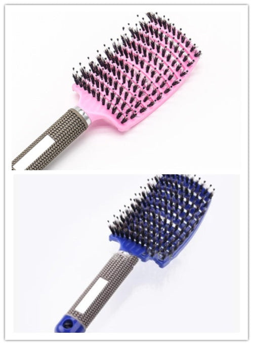 Hairbrush Anti Klit Brushy Haarborstel Women Detangler Hair Brush Bris