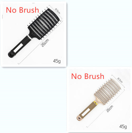 Hairbrush Anti Klit Brushy Haarborstel Women Detangler Hair Brush Bris