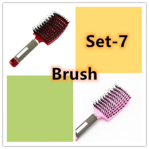 Hairbrush Anti Klit Brushy Haarborstel Women Detangler Hair Brush Bris
