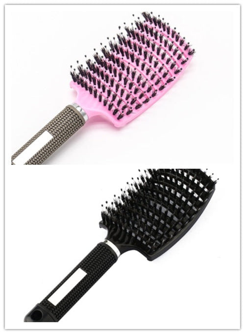 Hairbrush Anti Klit Brushy Haarborstel Women Detangler Hair Brush Bris