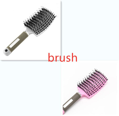 Hairbrush Anti Klit Brushy Haarborstel Women Detangler Hair Brush Bris
